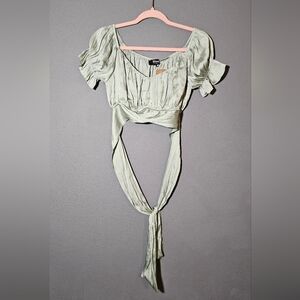 Blue B Collection 2 Piece Set Top and Skirt Size M MWT